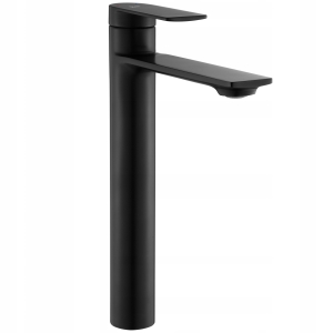 Bateria umywalkowa STORM czarna mat wysoka