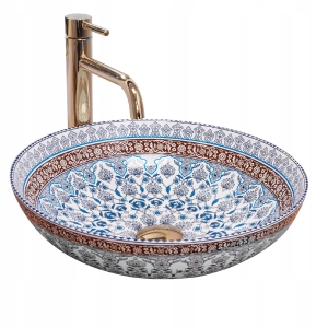 Umywalka ARTE BLUE nablatowa