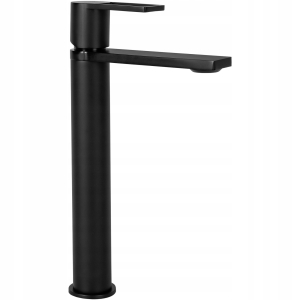 Bateria umywalkowa FLIP czarna mat wysoka