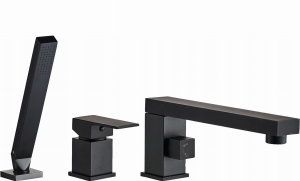 Bateria wannowa GLEN czarna mat