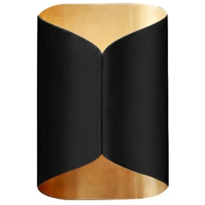 Lampa ścienna APP1055 kinkiet czarny złoty
