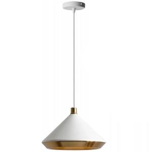 Lampa sufitowa APP1004 biała złota