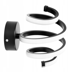 Lampa ścienna APP1046 LED kinkiet czarny 