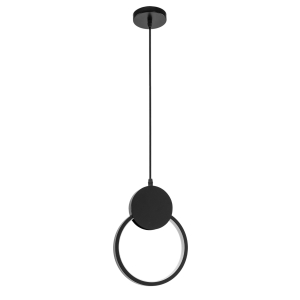 Lampa sufitowa APP852 LED czarna