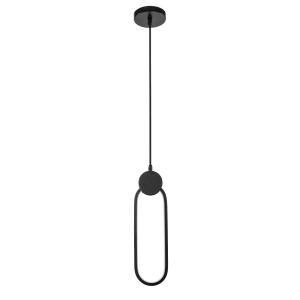 Lampa sufitowa APP851 LED czarna