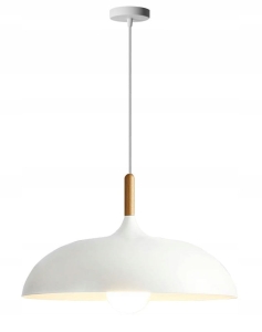 Lampa sufitowa APP180 ANZO biała metalowa