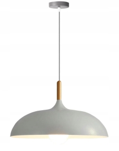 Lampa sufitowa APP179 ANZO szara metalowa