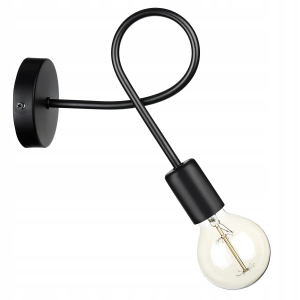 Lampa ścienna 392199 PARADISE kinkiet czarny