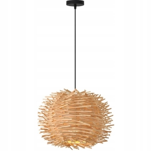 Lampa sufitowa APP883 naturalna bambus boho