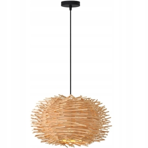 Lampa sufitowa APP884 naturalna bambus boho