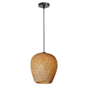 Lampa sufitowa APP885 naturalna bambus boho