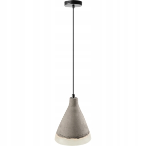 Lampa sufitowa APP494 szara betonowa