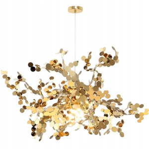 Lampa sufitowa APP546 złota drzewko