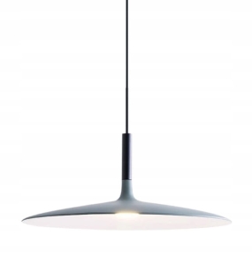Lampa sufitowa FLAT C 45 szara