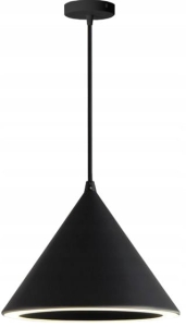 Lampa sufitowa APP300 LED czarna stożek