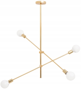 Lampa sufitowa APP479 złota