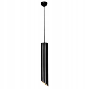 Lampa sufitowa APP573 czarna tuba punktowa 20