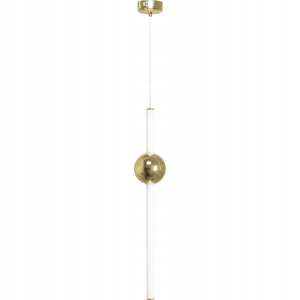 Lampa sufitowa APP476 LED biała złota kula