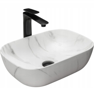 Umywalka BELINDA MARBLE mat nablatowa