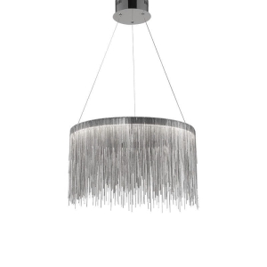 Lampa sufitowa APP890 LED srebrna 40