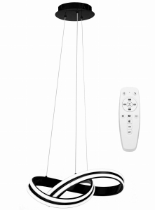 Lampa sufitowa APP817 LED czarna