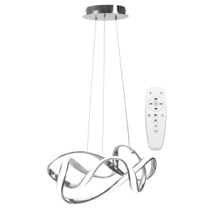 Lampa sufitowa APP822 LED srebrna
