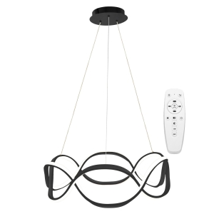 Lampa sufitowa APP799 LED czarna