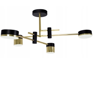 Lampa sufitowa APP1001 LED złota czarna
