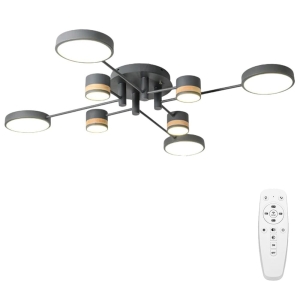 Lampa sufitowa APP528 LED plafon szary