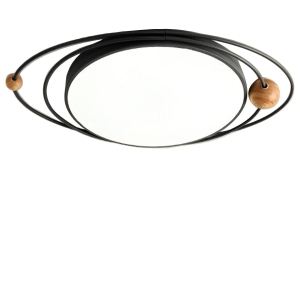 Lampa sufitowa APP870 GALAXY plafon czarny 40