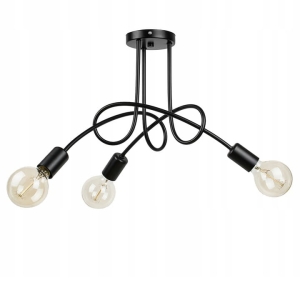 Lampa sufitowa 392227 PARADISE czarna