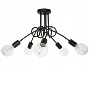 Lampa sufitowa 392252 PARADISE czarna