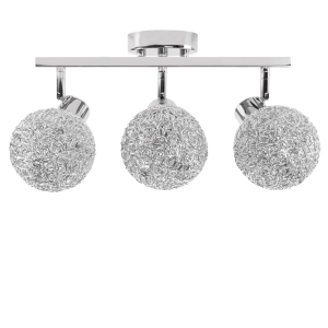 Lampa sufitowa APP672 plafon srebrny