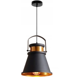Lampa sufitowa APP175 ASTI C czarna złota