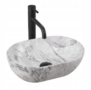 Umywalka AMELIA MINI STONE mat ceramiczna kamień Rea