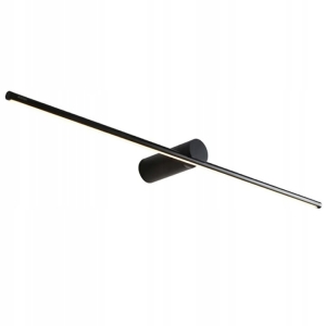 Lampa APP1343 LED czarna nad lustro kinkiet 80