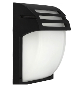 Lampa elewacyjna RSL013 czarna ścienna kinkiet zewnętrzny