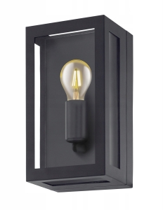 Lampa ścienna APP1304 czarny kinkiet metalowy loft