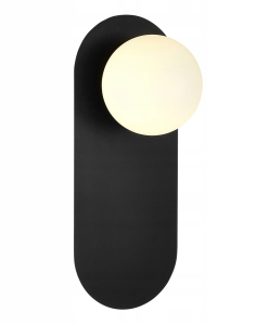 Lampa ścienna APP1586 czarny kinkiet metalowy loft