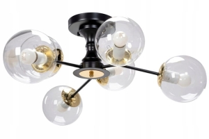 Lampa APP1134 sufitowa plafon szklane kule 6