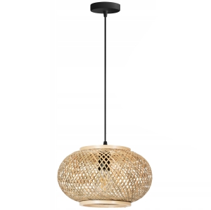 Lampa APP1247 naturalna pleciona bambusowa boho