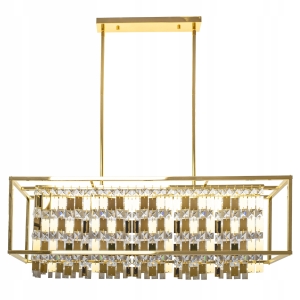 Lampa APP1113 złota żyrandol kryształowy glamour