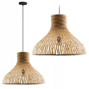 Lampa APP1277 naturalna pleciona bambusowa boho