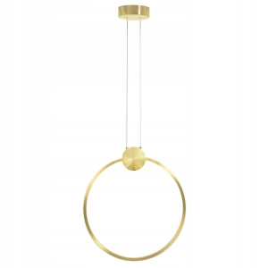 Lampa APP1396 LED złota sufitowa wisząca koło 40