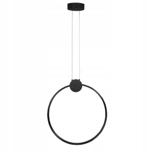 Lampa APP1398 LED czarna sufitowa wisząca koło 50