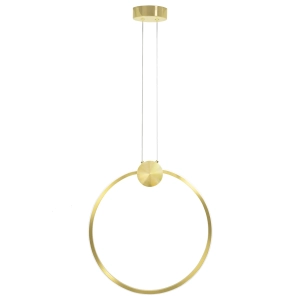 Lampa APP1399 LED złota sufitowa wisząca koło 50