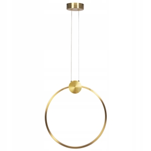 Lampa APP1400 LED złoty mat sufitowa wisząca koło 50