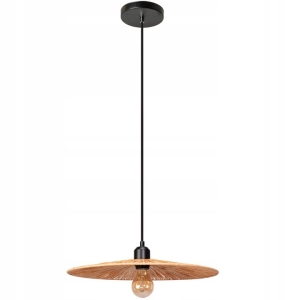 Lampa wisząca APP1311 beżowa naturalna boho bambusowa