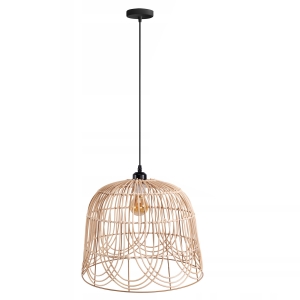 Lampa wisząca APP1351 naturalna bambusowa 35 boho