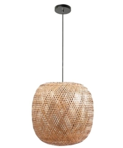 Lampa APP1326 naturalna pleciona bambusowa boho